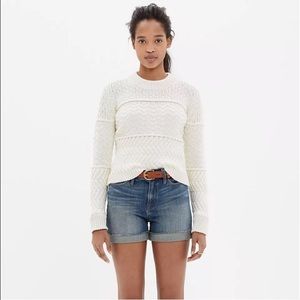 **NWT** Madewell Denim Boyshorts in Frances Wash